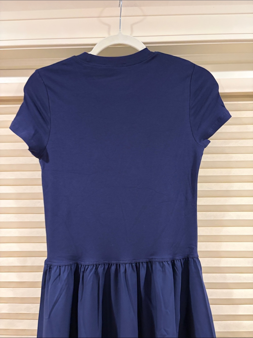 🔥CLEARANCE🔥 NWOT Ralph Lauren Navy Short-Sleeve Cotton T-shirt Midi Dress, Size - Picture 7 of 10